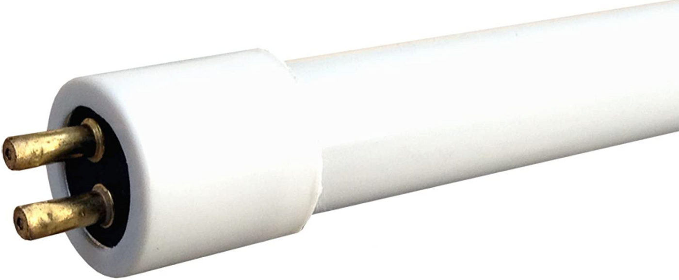 2 x 6w T4 fluorescent tube 3400k, 232mm inc pins, 218mm excl pins