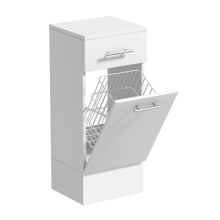 SP Rydal Modular White Storage Cabinet W 300mm x H 810mm x D 310mm